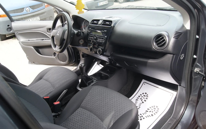 Mitsubishi Space Star cena 23900 przebieg: 80367, rok produkcji 2014 z Pilzno małe 379